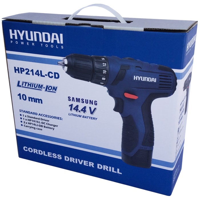 دریل شارژی HYUNDAI مدل HP214-CD