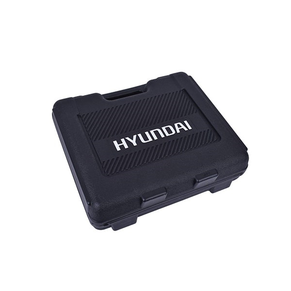 دریل شارژی HYUNDAI چکشی اتوماتیک HP218-CD هیوندای 18 ولت دو باطری