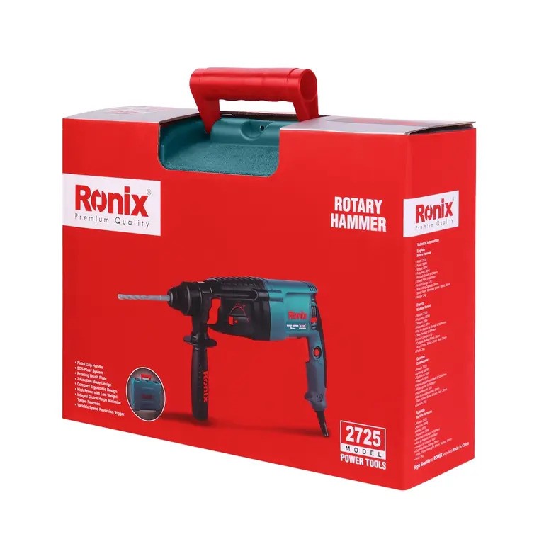 دریل بتن کن 2725 رونیکس 3 کیلویی 850 وات RONIX