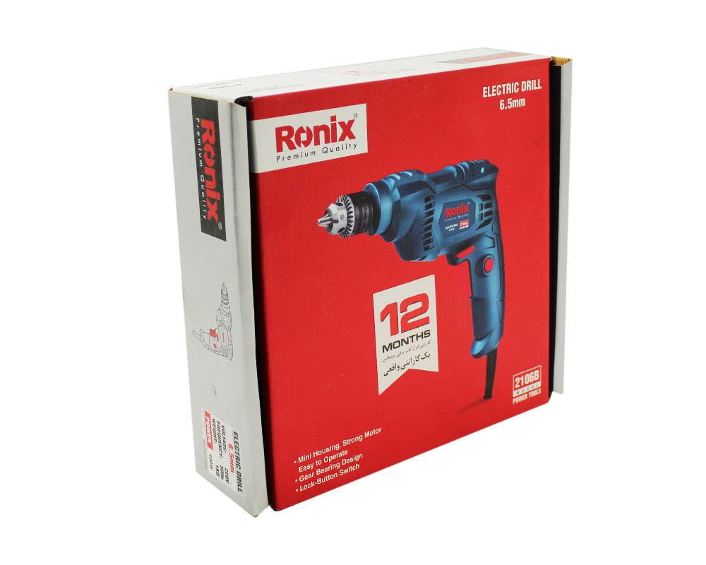 دریل برقی 2106C رونیکس اتوماتیک 400 وات RONIX