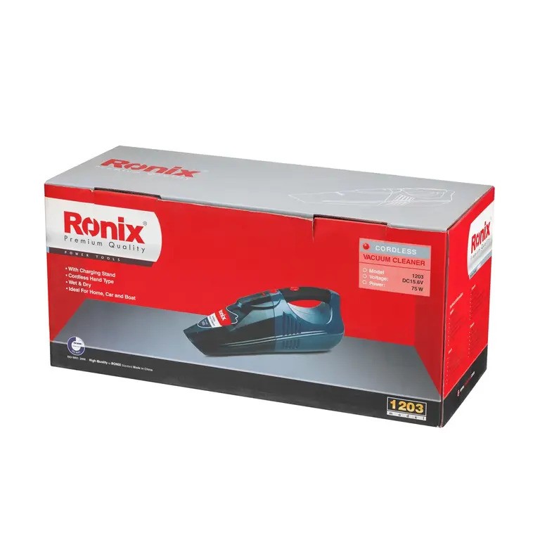 جارو شارژی مدل 1203 رونیکس 15.6 ولت RONIX