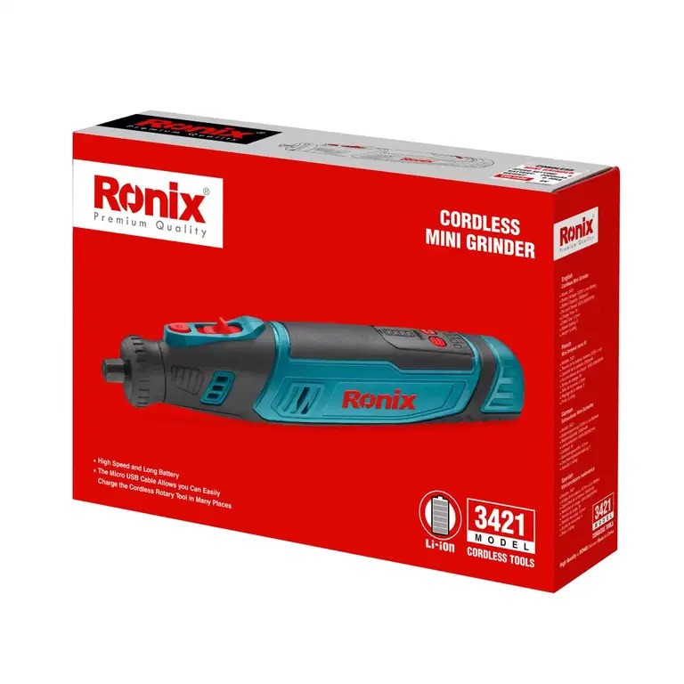 فرز مینیاتوری شارژی مدل 3421 رونیکس 8 ولت RONIX