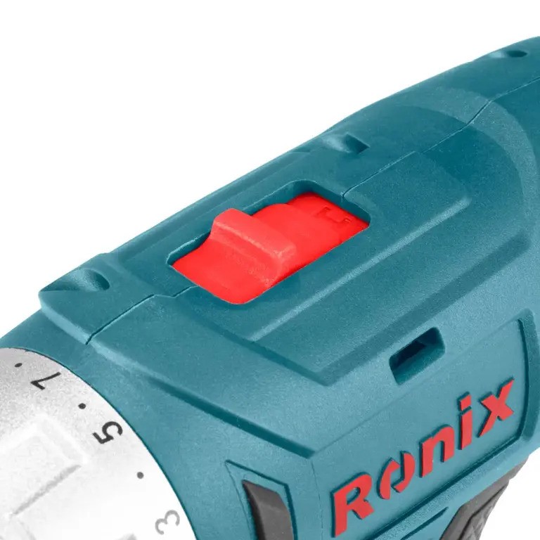 ست ترکیبی دریل شارژی مدل RS-8012 رونیکس دو باتری 12 ولت RONIX