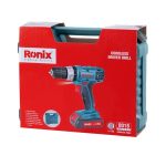 دریل پیچ‌ گوشتی شارژی مدل 8018 رونیکس 18 ولت RONIX