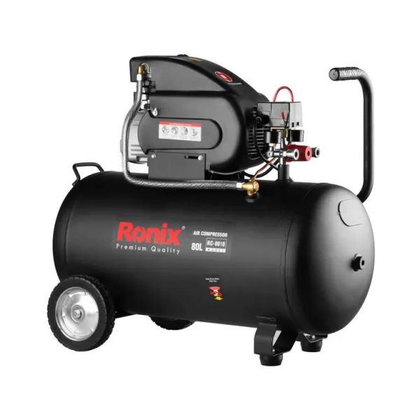 کمپرسور باد مدل RC-8010 رونیکس 80 لیتری RONIX